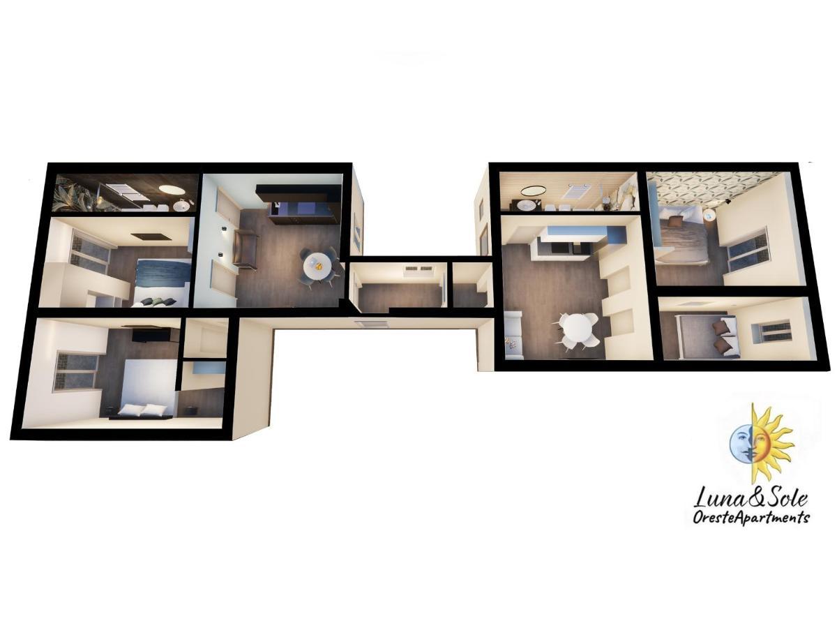 Luna&Sole Oreste Apartments - Self Check-In Bari Zewnętrze zdjęcie